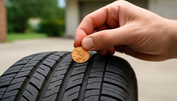 How To Check Tire Tread With Penny