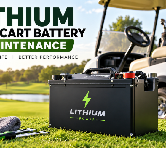Lithium Golf Cart Battery Maintenance