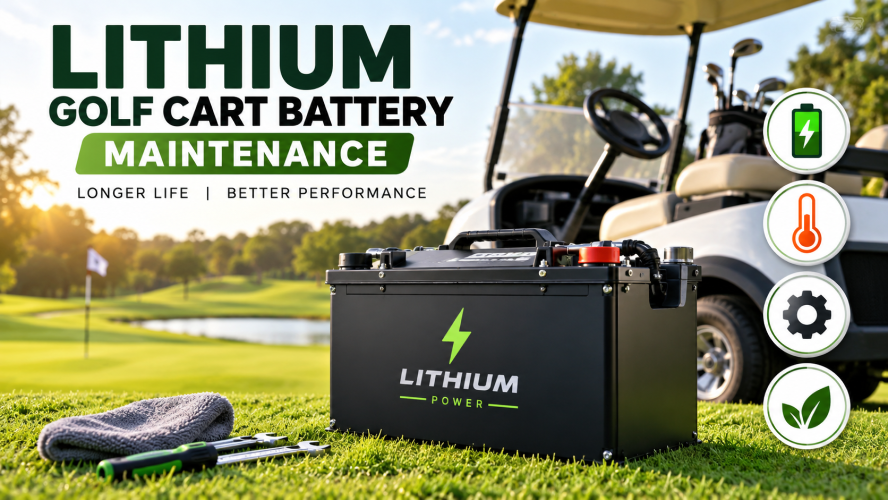 Lithium Golf Cart Battery Maintenance